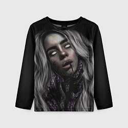 Лонгслив детский BILLIE EILISH, цвет: 3D-принт