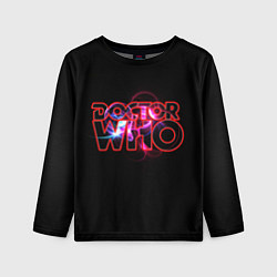 Детский лонгслив Doctor Who