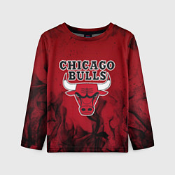 Лонгслив детский CHICAGO BULLS, цвет: 3D-принт