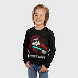Лонгслив детский MINECRAFT, цвет: 3D-принт — фото 2
