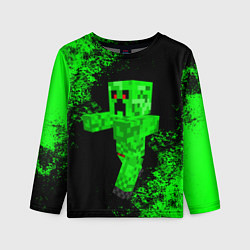 Лонгслив детский MINECRAFT, цвет: 3D-принт