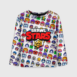 Лонгслив детский BRAWL STARS, цвет: 3D-принт