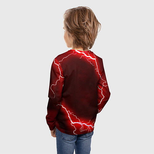 Детский лонгслив АлисА / 3D-принт – фото 4