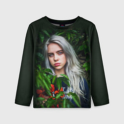 Лонгслив детский BILLIE EILISH, цвет: 3D-принт