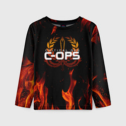 Детский лонгслив CRITICAL OPS C-OPS