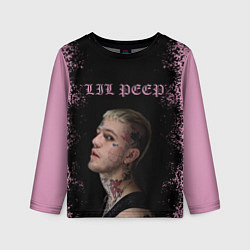 Лонгслив детский LiL PEEP, цвет: 3D-принт