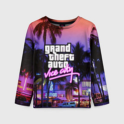 Детский лонгслив Grand Theft Auto Vice City