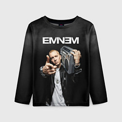 Лонгслив детский EMINEM, цвет: 3D-принт