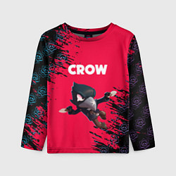 Детский лонгслив BRAWL STARS CROW