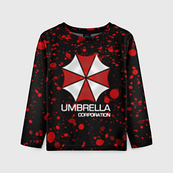 Лонгслив детский UMBRELLA CORP, цвет: 3D-принт