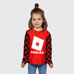 Лонгслив детский ROBLOX, цвет: 3D-принт — фото 2