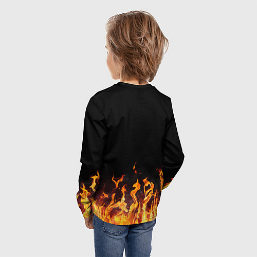 Детский лонгслив DEAD BY DAYLIGHT / 3D-принт – фото 4