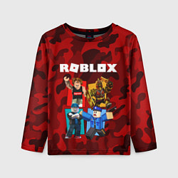 Лонгслив детский ROBLOX, цвет: 3D-принт