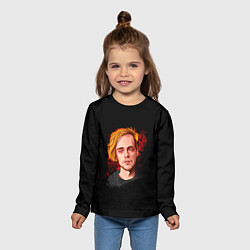 Лонгслив детский Pyrokinesis, цвет: 3D-принт — фото 2