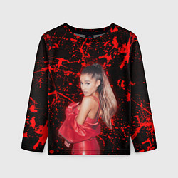 Лонгслив детский Ариана Гранде, цвет: 3D-принт