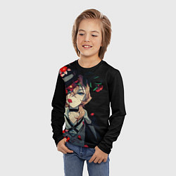 Лонгслив детский Великий из бродячих псов, цвет: 3D-принт — фото 2