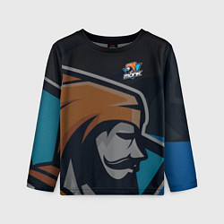 Лонгслив детский Форма Monk, цвет: 3D-принт