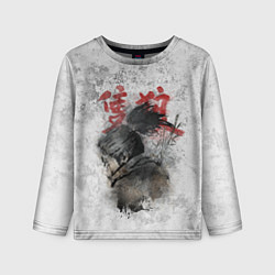 Лонгслив детский SEKIRO SHADOW DIE TWICE, цвет: 3D-принт