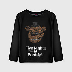 Лонгслив детский FIVE NIGHTS AT FREDDYS, цвет: 3D-принт