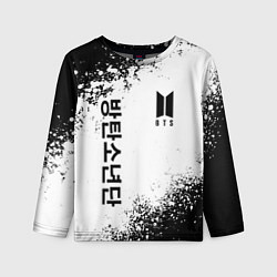 Лонгслив детский BTS, цвет: 3D-принт