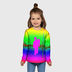 Лонгслив детский BILLIE ELLISH, цвет: 3D-принт — фото 2