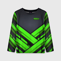 Лонгслив детский Need for Speed, цвет: 3D-принт