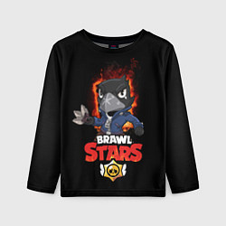 Детский лонгслив Crow Brawl Stars