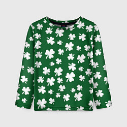 Лонгслив детский ДЕНЬ СВЯТОГО ПАТРИКА, цвет: 3D-принт