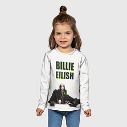 Лонгслив детский Billie Eilish, цвет: 3D-принт — фото 2