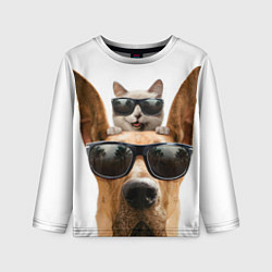 Детский лонгслив Блатные животные