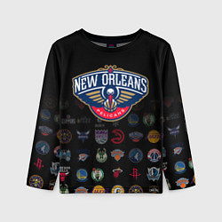 Детский лонгслив New Orleans Pelicans 1