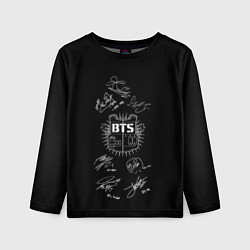 Детский лонгслив BTS