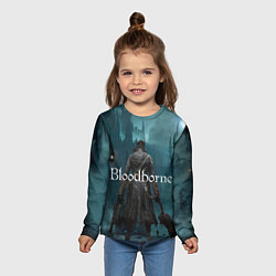 Лонгслив детский Bloodborne, цвет: 3D-принт — фото 2