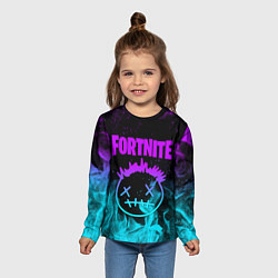 Лонгслив детский FORTNITE X TRAVIS SCOTT, цвет: 3D-принт — фото 2