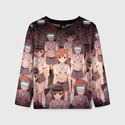 Лонгслив детский Railgun, цвет: 3D-принт