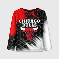 Лонгслив детский CHICAGO BULLS, цвет: 3D-принт