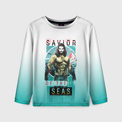 Лонгслив детский SAVIOR OF THE SEAS, цвет: 3D-принт