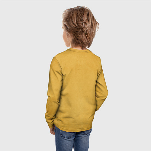 Детский лонгслив Emblems Light / 3D-принт – фото 4