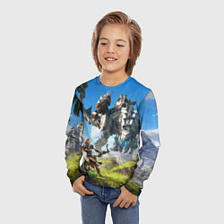 Лонгслив детский HORIZON ZERO DAWN, цвет: 3D-принт — фото 2