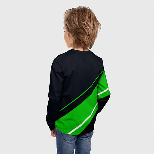 Детский лонгслив SKODA / 3D-принт – фото 4