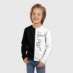 Лонгслив детский Lil peep, цвет: 3D-принт — фото 2