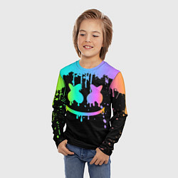 Лонгслив детский MARSHMELLO, цвет: 3D-принт — фото 2