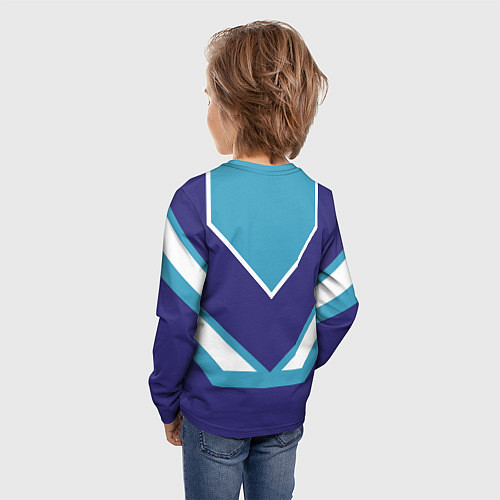 Детский лонгслив Давид - банка сгущенки / 3D-принт – фото 4