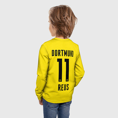 Детский лонгслив Reus Borussia Dortmund 20-21 / 3D-принт – фото 4