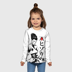 Лонгслив детский Hunter x Hunter, Hisoka, цвет: 3D-принт — фото 2