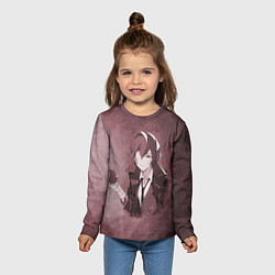 Лонгслив детский Дазай, цвет: 3D-принт — фото 2