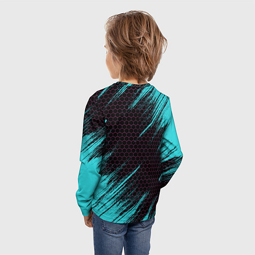 Детский лонгслив ФОЛЛ ГАЙС / 3D-принт – фото 4