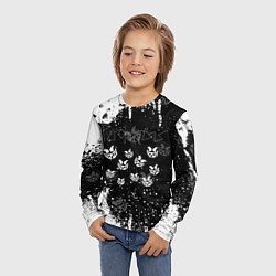 Лонгслив детский Pyrokinesis, цвет: 3D-принт — фото 2