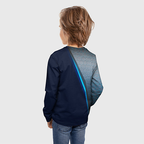 Детский лонгслив ROCKET LEAGUE / 3D-принт – фото 4