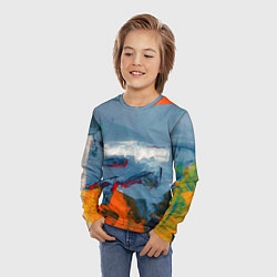 Лонгслив детский Я художник, цвет: 3D-принт — фото 2